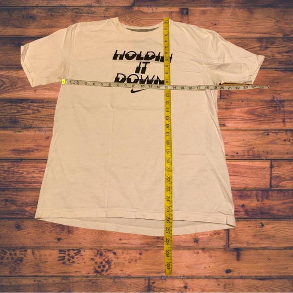 Nike Air Force Swoosh Holdin It Down Underarmour Shirt Better World Just Do It - Picture 3 of 5